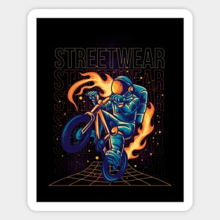 Galactic Grind: Urban Astronaut Magnet